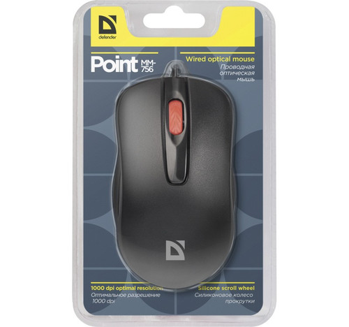 Defender Point Optical Wired Mouse MM-756