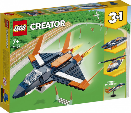 LEGO Creator Supersonic Jet 3in1 7+