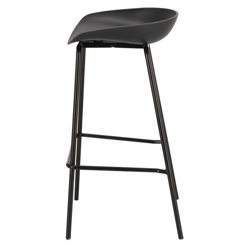 Bar Stool Grego 75cm, black