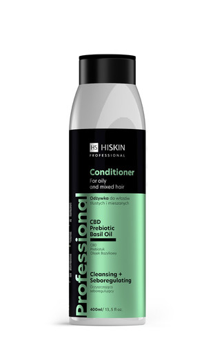 HISKIN Professional Conditioner For Oily And Mixed Hair - Cleansing + Seboregulating 400 ml