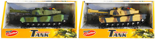 Military Tank with Sound & Light Effects, 1pc, assorted colours, 3+