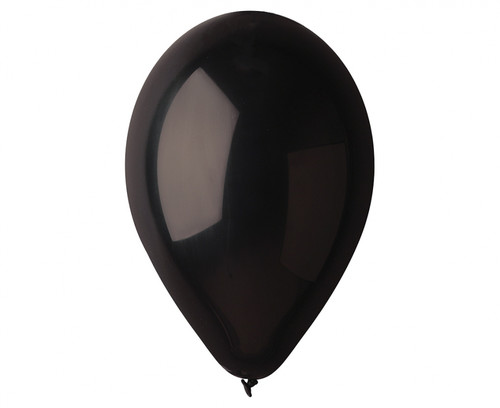 Balloons Pastel 25cm 10pcs, black