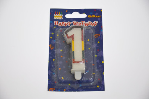 Birthday Candle 1 Glitter