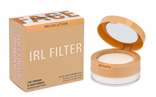 Makeup Revolution IRL Soft Focus 2 in 1 Powder Translucent