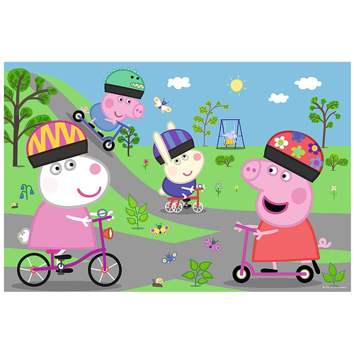 Trefl Children's Puzzle Maxi Peppa Pig Active Day 24pcs 3+