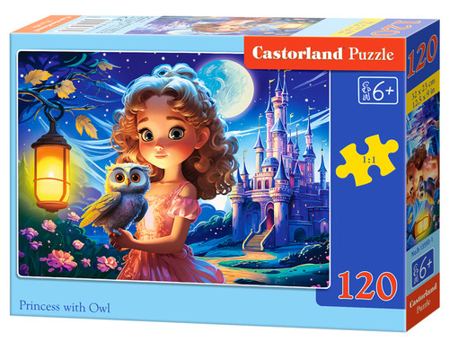 Castorland Children's Puzzle Princess with Owl 120pcs 6+