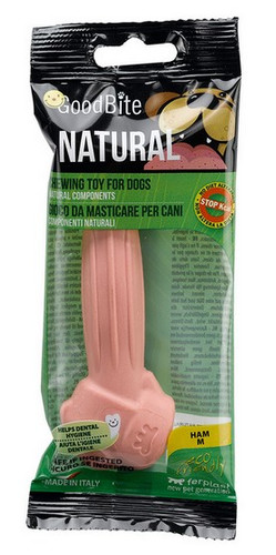 Ferplast GoodBite Natural Dog Chewing Toy SinglePack Ham M 70g
