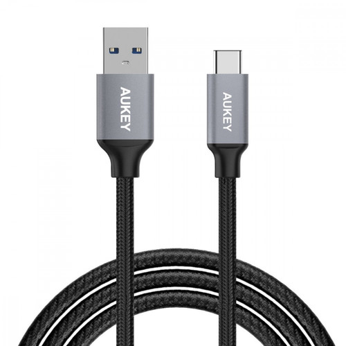 Aukey USB-C to USB 3.0 Quick Charge 3.0 High Performance Nylon Braided Cable 1m CB-CD2