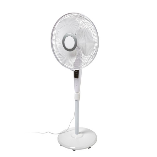 Standing Fan with Remote Control 40cm, white