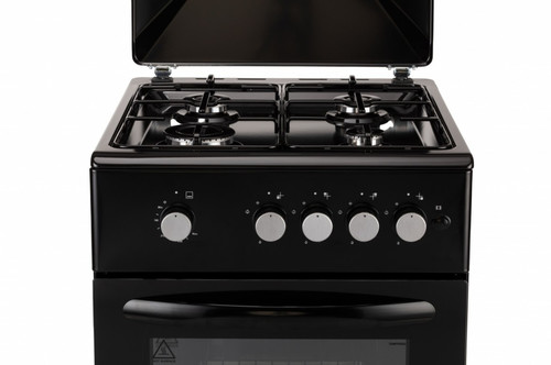 MPM Gas Cooker MPM-54-KGF-21/B, black