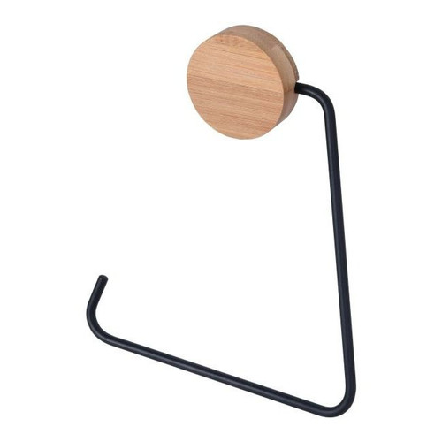 Bisk Bathroom Hanger Umbra Plus, bamboo/black