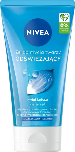 NIVEA Face Washing Refreshing Gel For Normal And Combination Skin 150ml