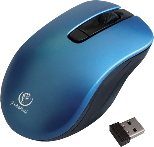 Rebeltec Optical Wireless Mouse Rebeltec, blue