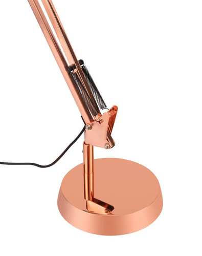 GoodHome Desk Lamp Bakossi E14, copper