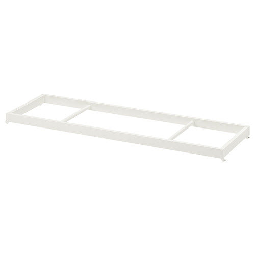 KOMPLEMENT Clothes rail, white, 100x35 cm