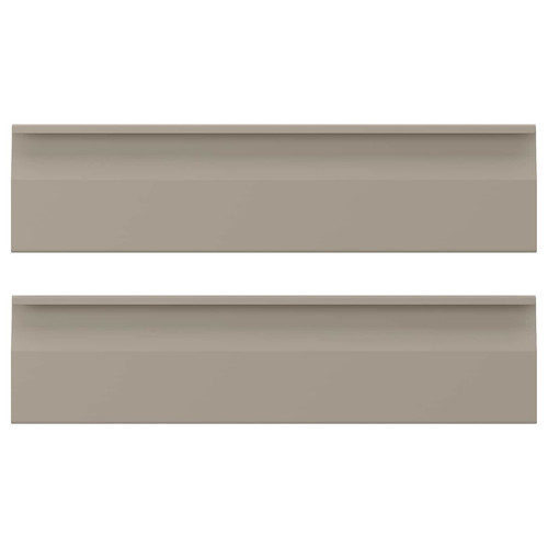 UPPLÖV Drawer front, matt dark beige, 40x10 cm