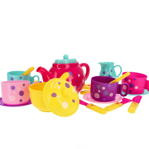 Tea Set Playset Dots 3+