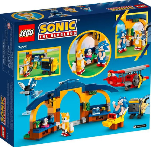 LEGO Sonic Tails' Workshop and Tornado Plane 6+