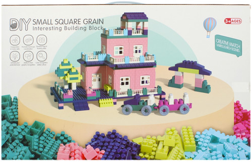 Building Blocks DIY Small Square Grain 498pcs 3+