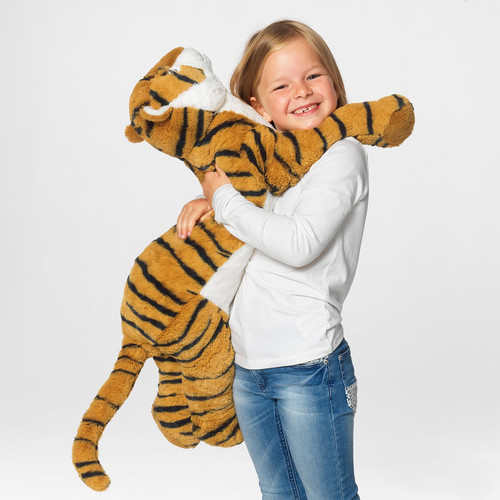 DJUNGELSKOG Soft toy, tiger