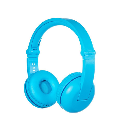 BuddyPhones Headphones Bluetooth Play Glacier, blue