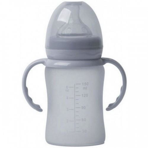 Bo Jungle B-Thermo Bottle Silicone Glass 150ml Grey