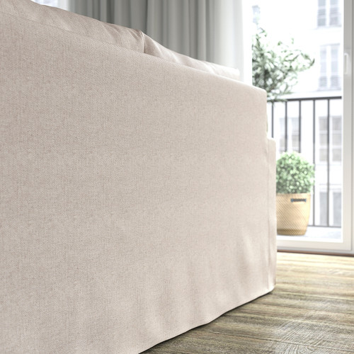 HYLTARP 2-seat sofa, Gransel natural