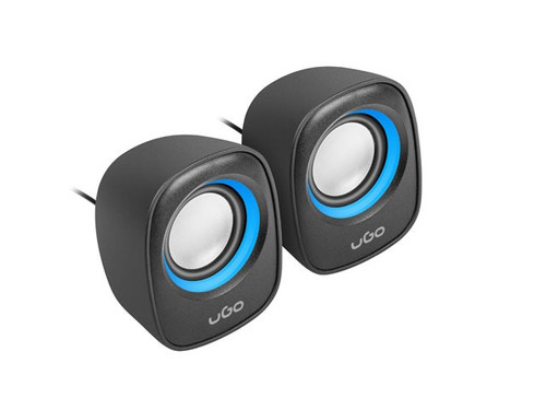 UGo Computer Speakers 2.0 Tamu S100, blue