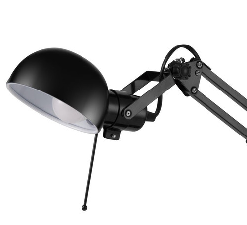 GoodHome Desk Lamp Bakossi E14, black