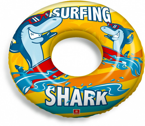 Mondo Inflatable Swim Ring Surfing Shark 2+