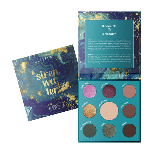 CLARESA Eyeshadow Palette Siren Water 12g