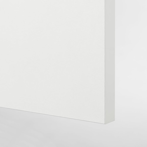 KNOXHULT Base cabinet with doors and drawer, white, 180 cm