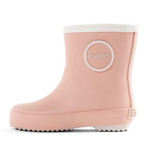 Druppies Rainboots Wellies for Kids Newborn Boot Size 26, pastel rose