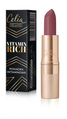 Celia De Luxe Moisturising Lipstick Vitamin Rich no. 08 3.5g