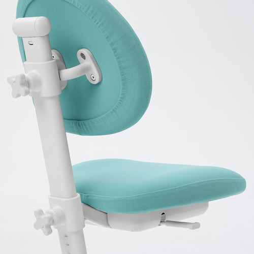 DAGNAR Children's desk chair, turquoise