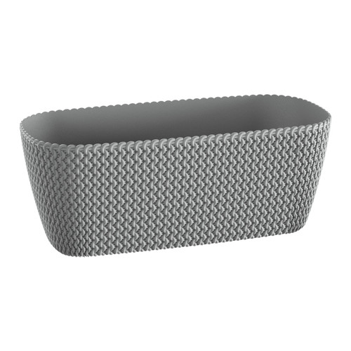 Plant Pot Splofy Case 39.7 cm, grey stone