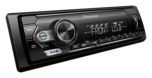 Pioneer Car Radio 1-DIN Receiver with white illumination, USB and compatible with Android MVH-S120UBW