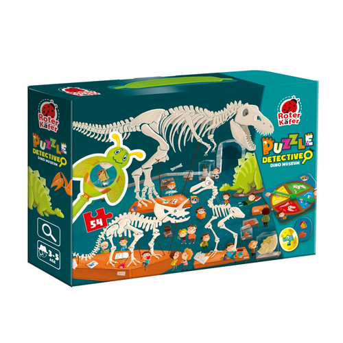 Puzzle Detective Dino Museum 54pcs 3+