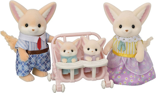 Sylvanian Families Fennec Fox Family 3+