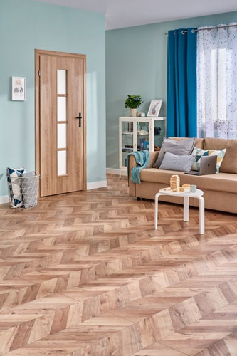 GoodHome Laminate Flooring Click Heanor AC4 2.7 m2, Pack of 8