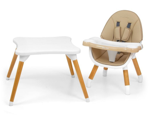 Milly Mally Highchair 2in1 Malmo Beige 6m+