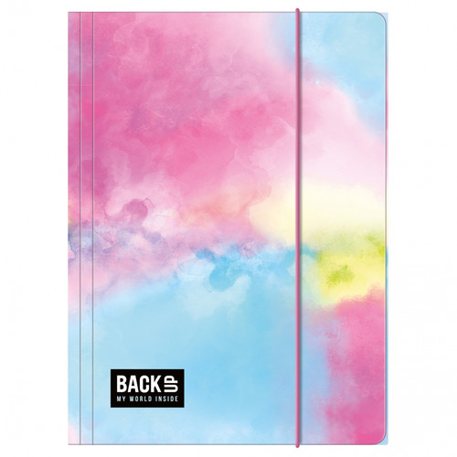 Folder with Elastic BackUp Pastel A4 1pc