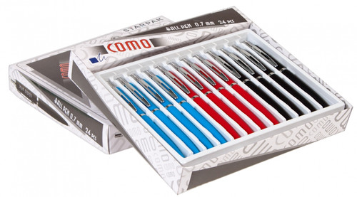 Starpak Ball Pen Como 0.7mm 24pcs