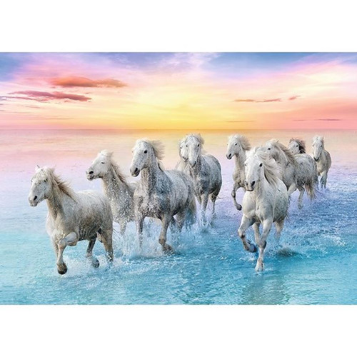 Trefl Jigsaw Puzzles Galloping White Horses 500pcs 10+