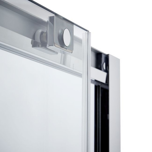 Sliding Shower Door Zilia 160 x 200 cm, inox/transparent