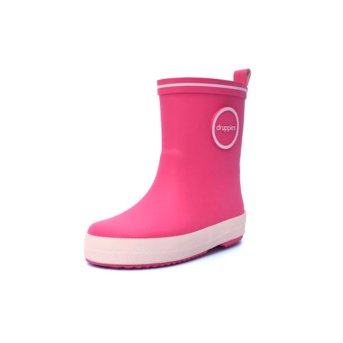 Druppies Rainboots Wellies for Kids Fashion Boot Size 27, pink