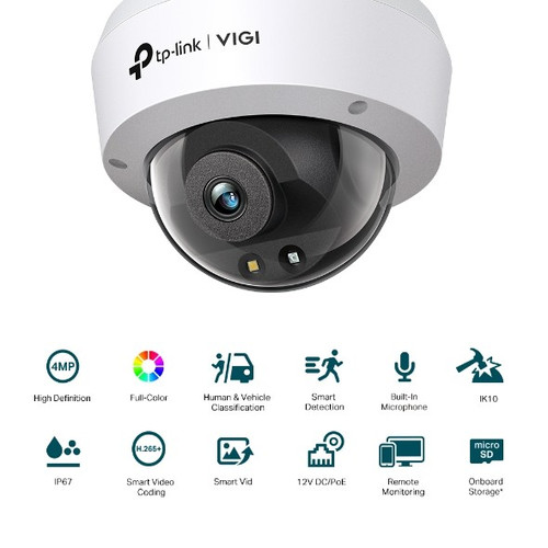 TP-Link IP Camera C240(2.8mm) 4MP Dome