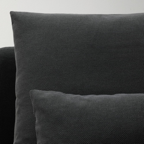 SÖDERHAMN Corner sofa, 3-seat, Fridtuna dark grey