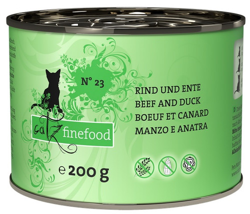 Catz Finefood Cat Food Beef & Duck N.23 200g