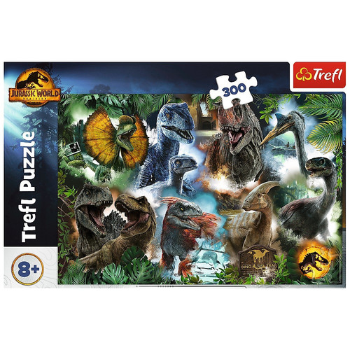 Trefl Jigsaw Puzzle Jurassic World 300pcs 8+